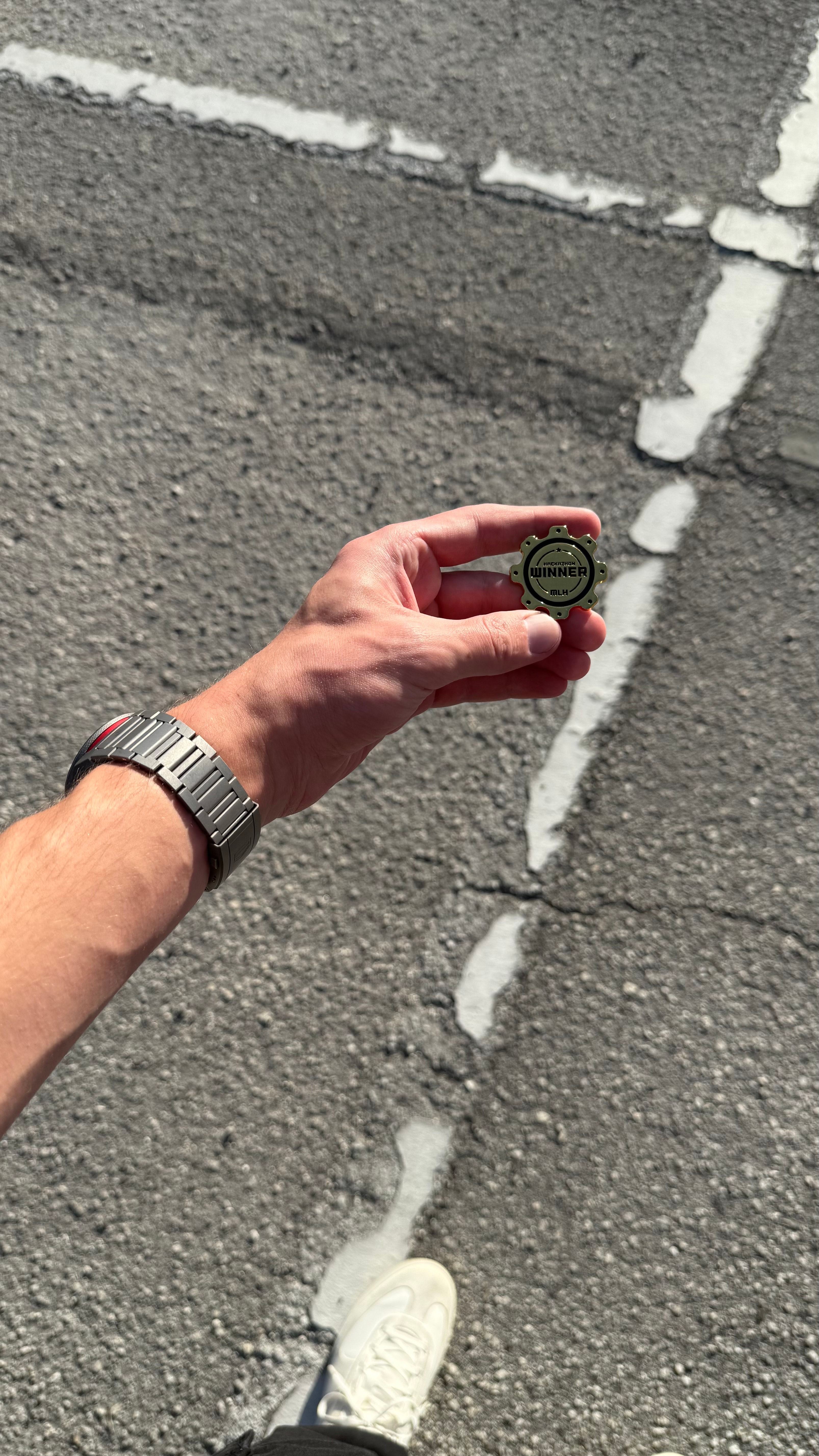 PEPPER — win medal